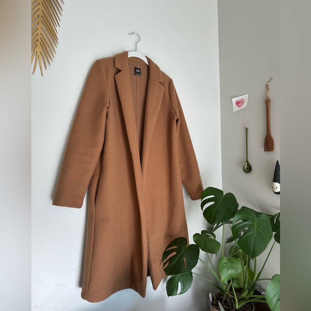 Zara Camel Trench Coat